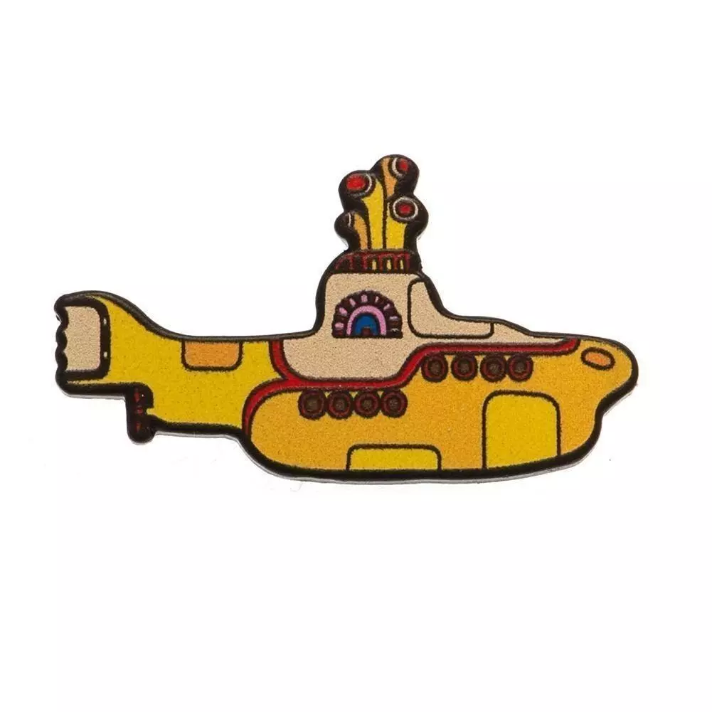 The Beatles Yellow Submarine Enamel Pin Badge 
