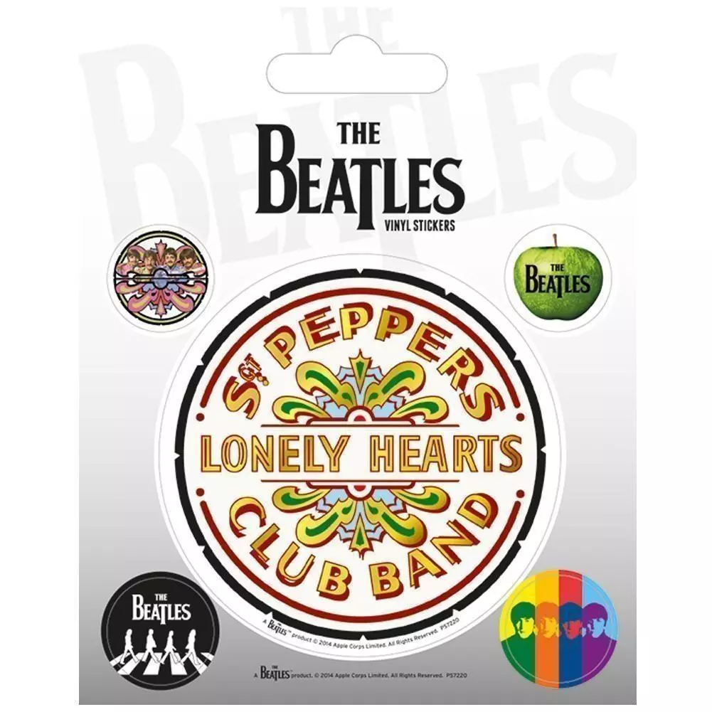 The Beatles Sgt. Pepper Vinyl Stickers