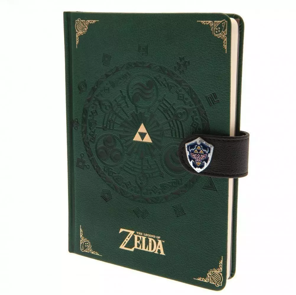 The Legend Of Zelda Logo Hardback A5 Premium Notebook