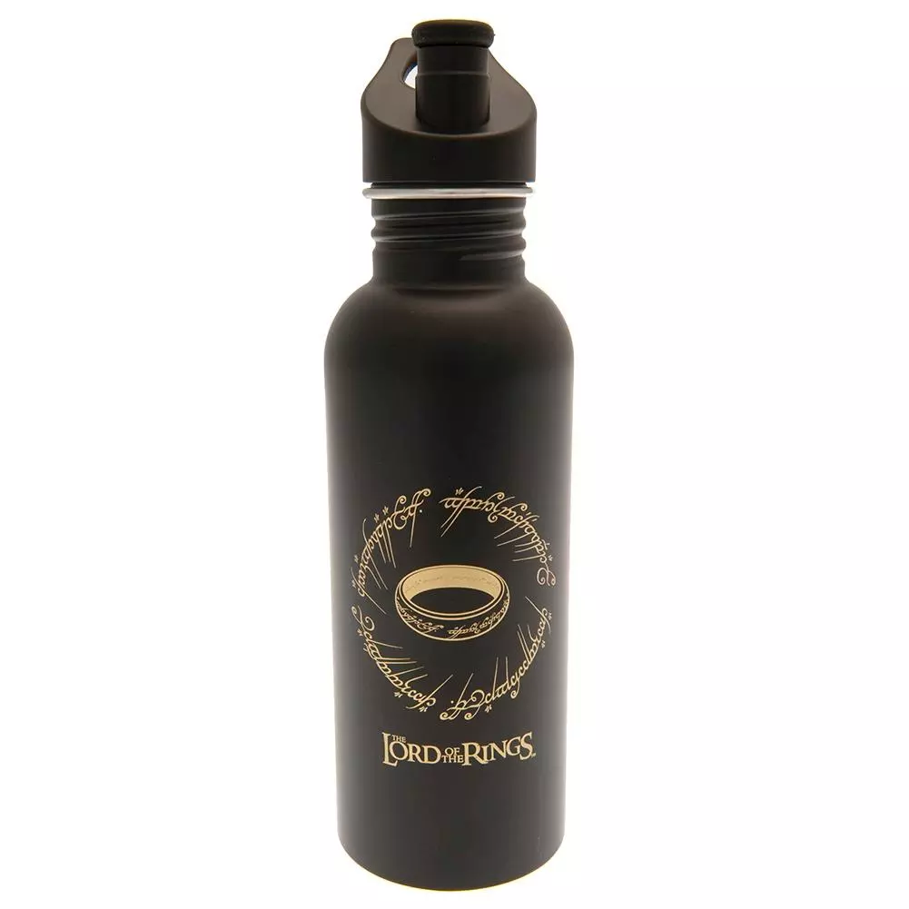 The Lord Of The Rings Black Stainless Steel Canteen Drinks Bottle