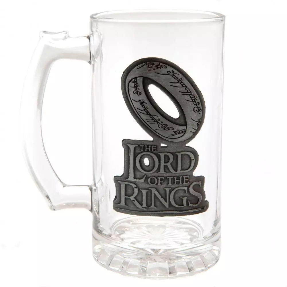 The Lord Of The Rings Heavy Stein Glass Tankard