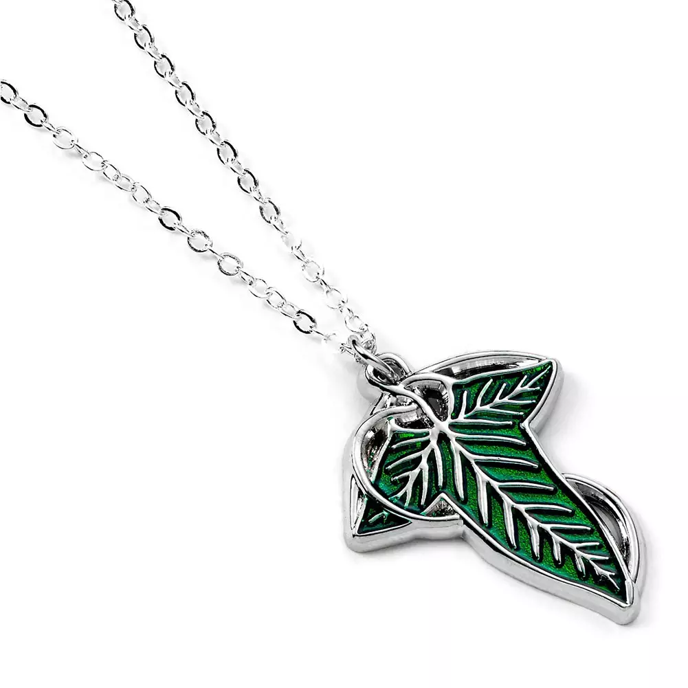 The Lord of the Rings Leaf of Lorien Silver Plated Necklace