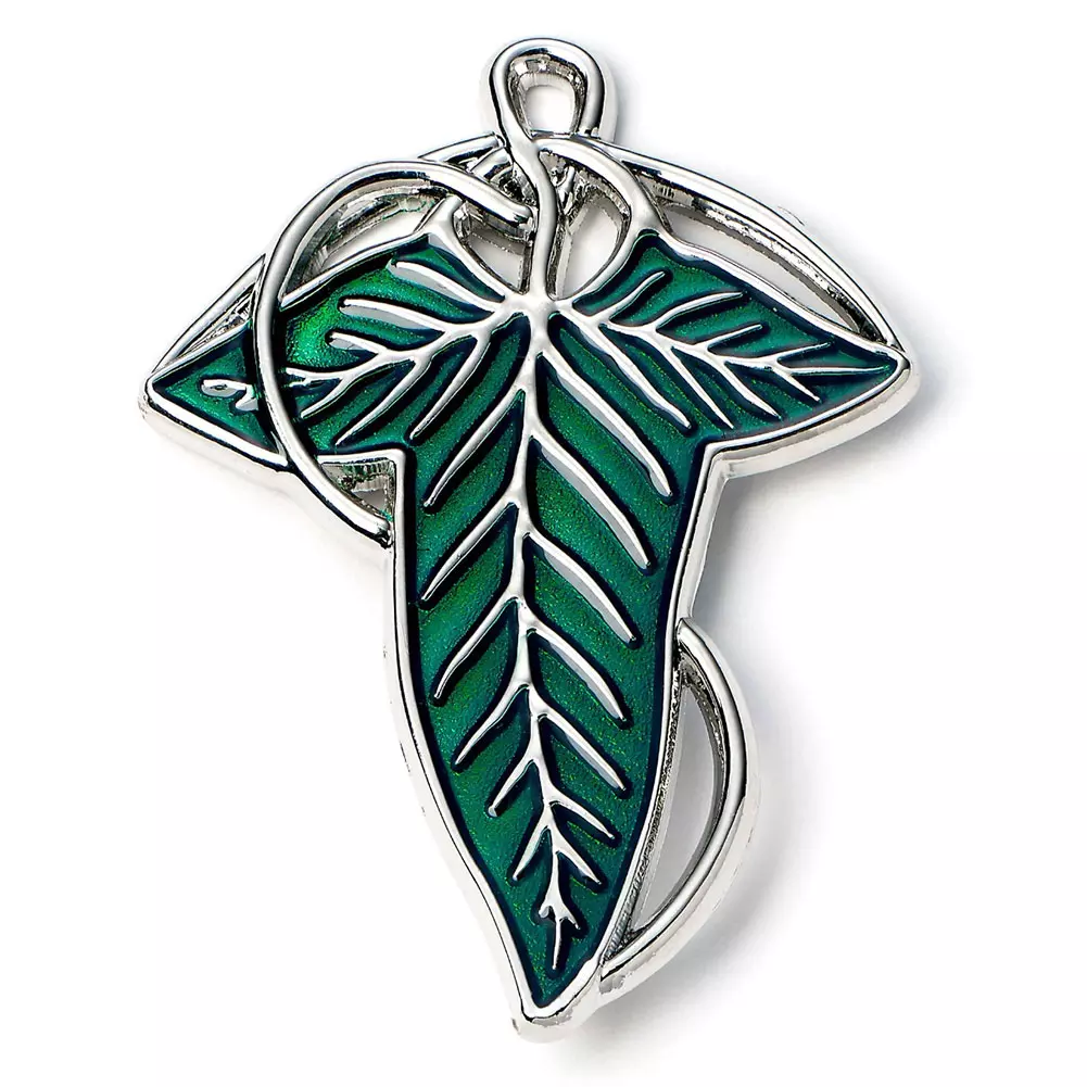 The Lord of the Rings Leaf of Lorien Enamel Pin Badge