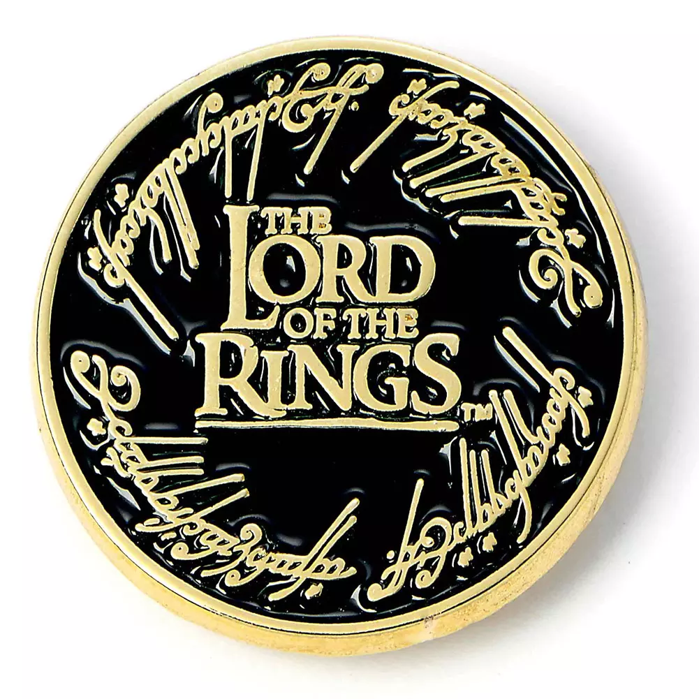 The Lord of the Rings Logo Enamel Pin Badge