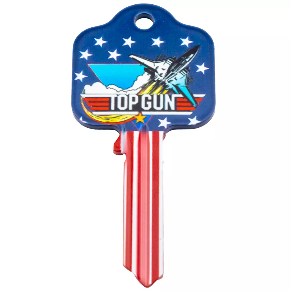 Top Gun Ready To Cut Blank Door Key
