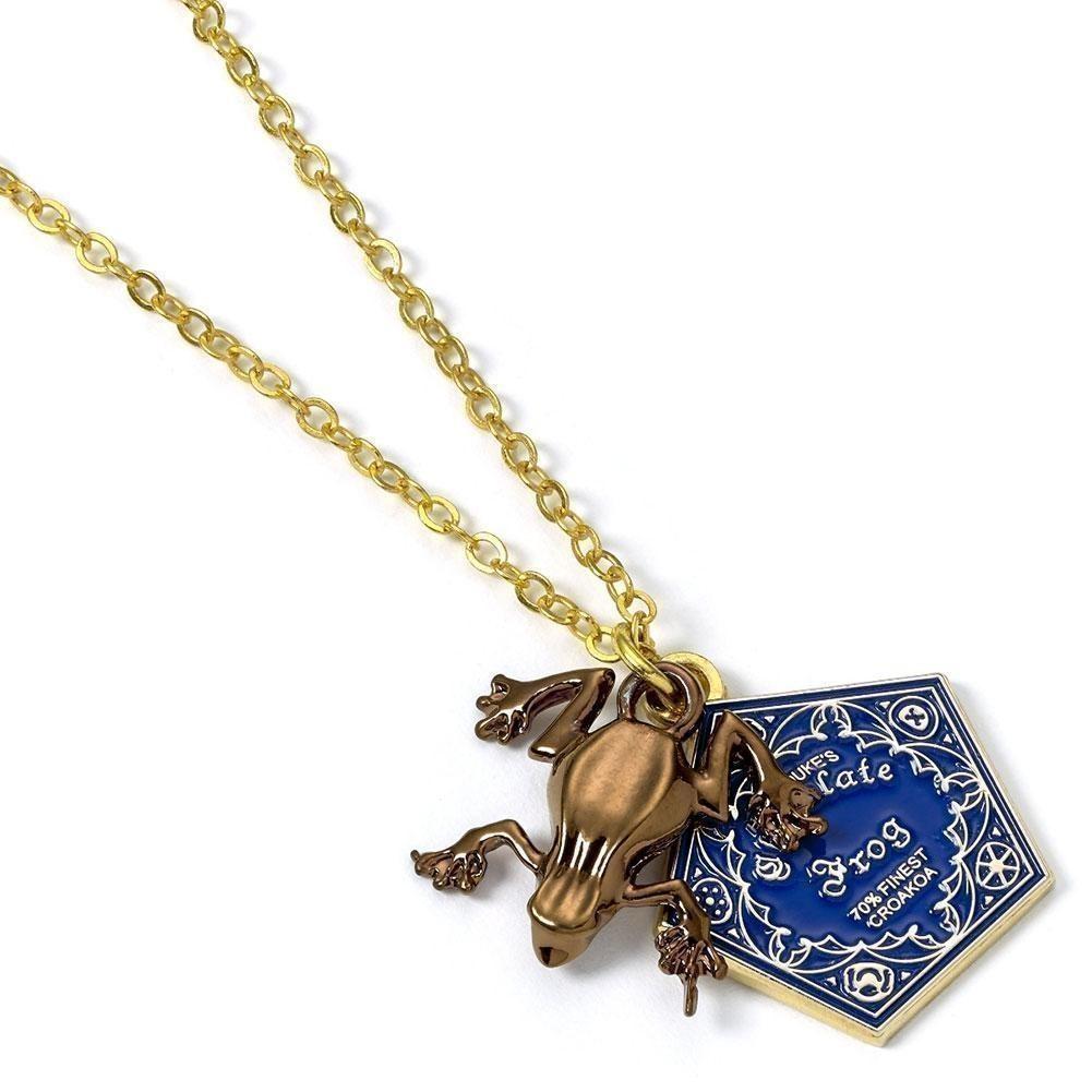 Harry Potter Gold Plated Necklace Chocolate Frog56