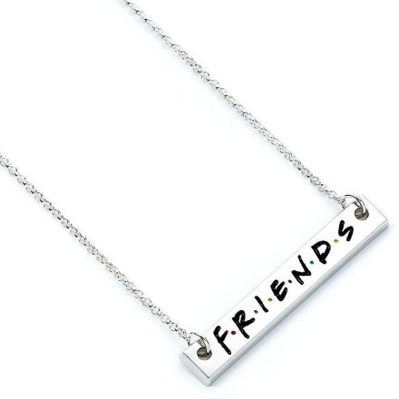Friends-Silver-Plated-Necklace-Logo