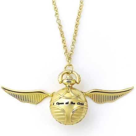 Harry-Potter-Gold-Plated-Golden-Snitch-Watch-Necklace-1