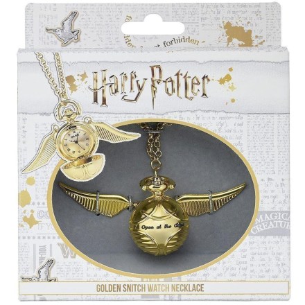 Harry-Potter-Gold-Plated-Golden-Snitch-Watch-Necklace-2