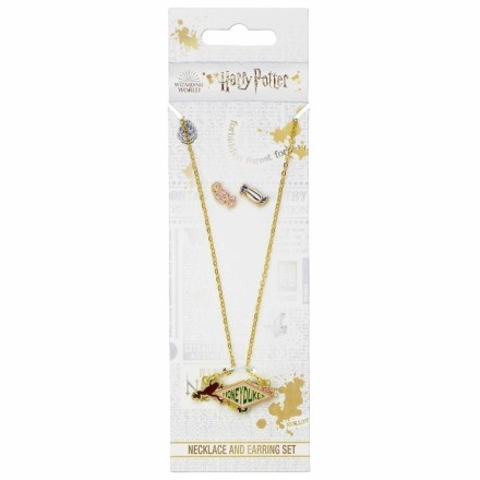 Harry-Potter-Gold-Plated-Necklace-Earrings-Honeydukes-1