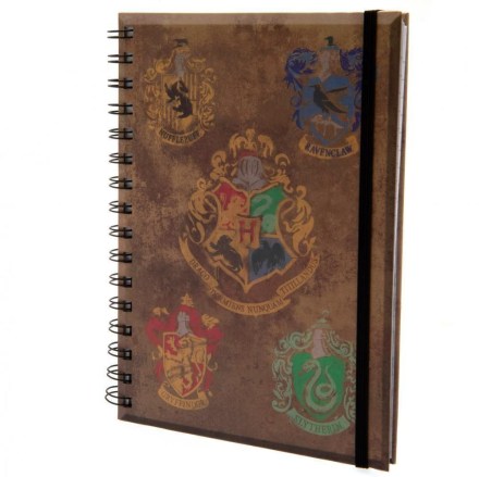 Harry-Potter-Notebook-House-Crests