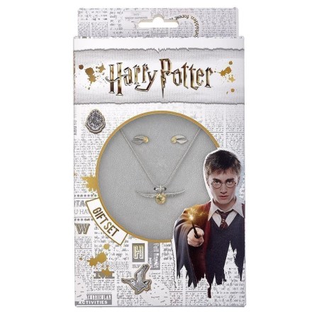 Harry-Potter-Silver-Plated-Necklace-Earrings-Golden-Snitch-1