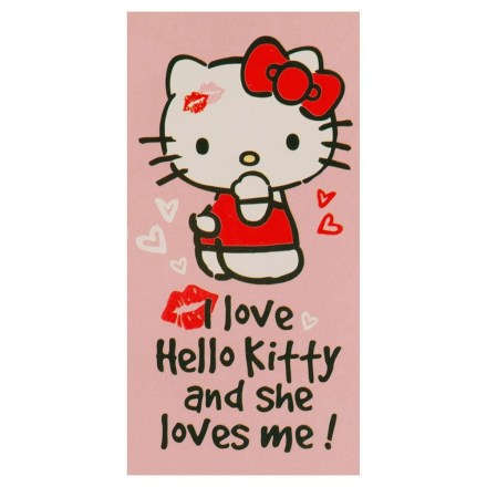 Hello-Kitty-Towel-She-Loves-Me