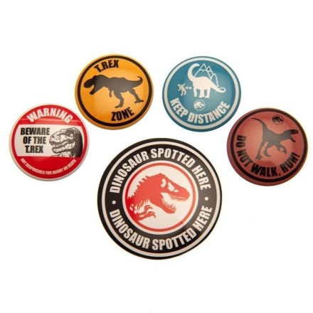 Jurassic-World-Button-Badge-Set