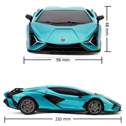 Lamborghini-Aventador-Radio-Controlled-Car-124-Scale-Sian-Blue-4