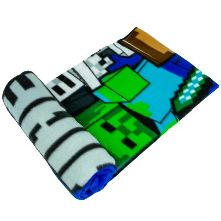 Minecraft-Fleece-Blanket-Characters