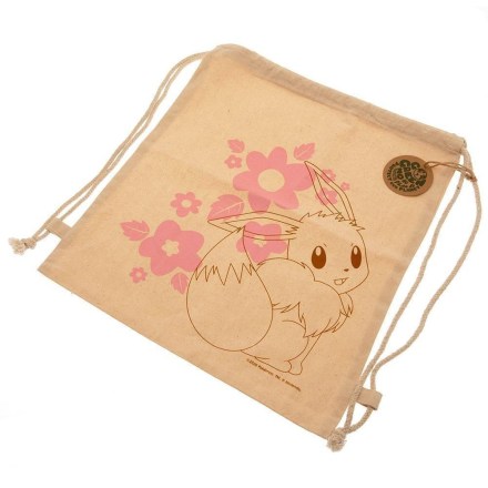 Pokemon-Canvas-Drawstring-Bag-Eevee-1