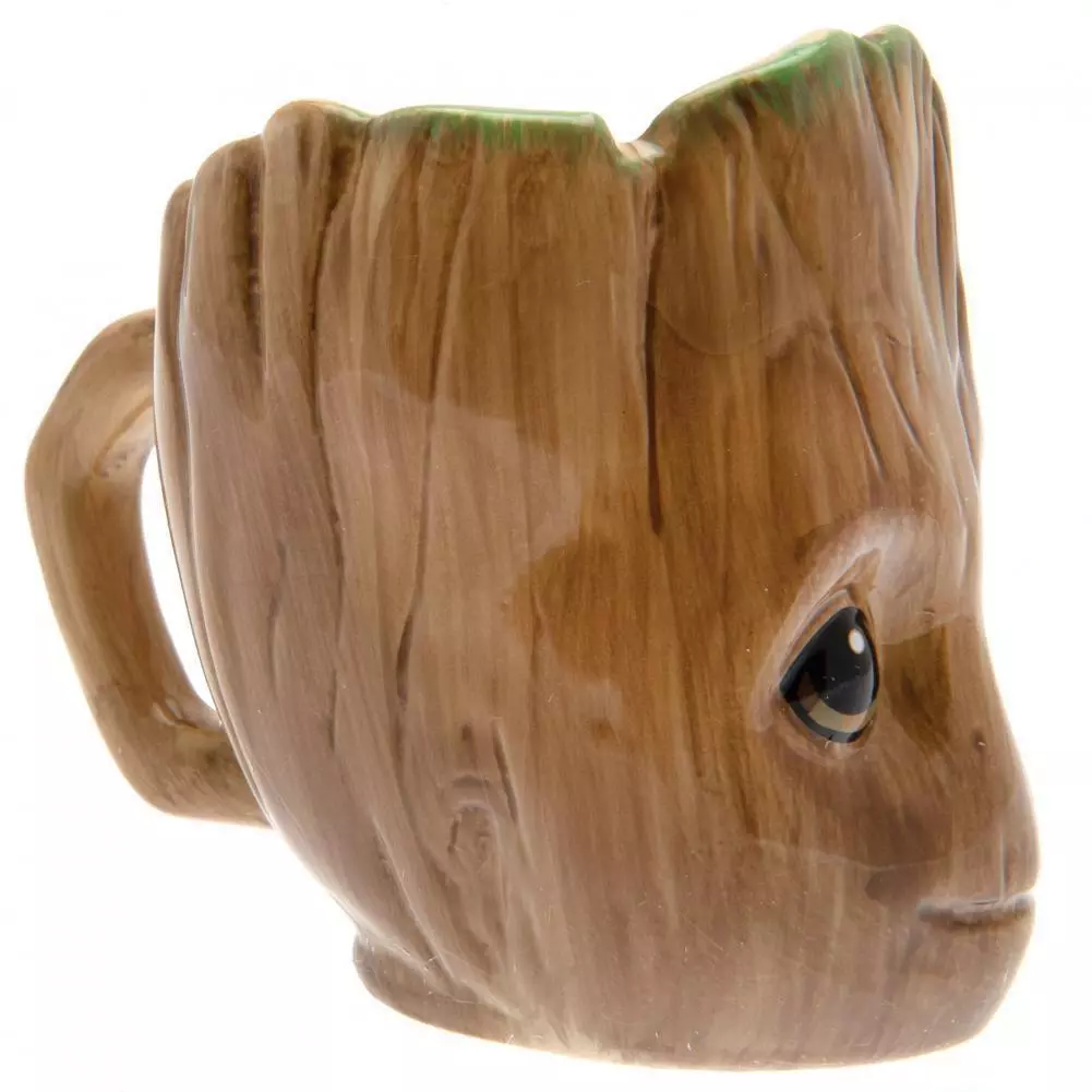 Guardians Of The Galaxy Groot 3D Sculpted Ceramic Mug