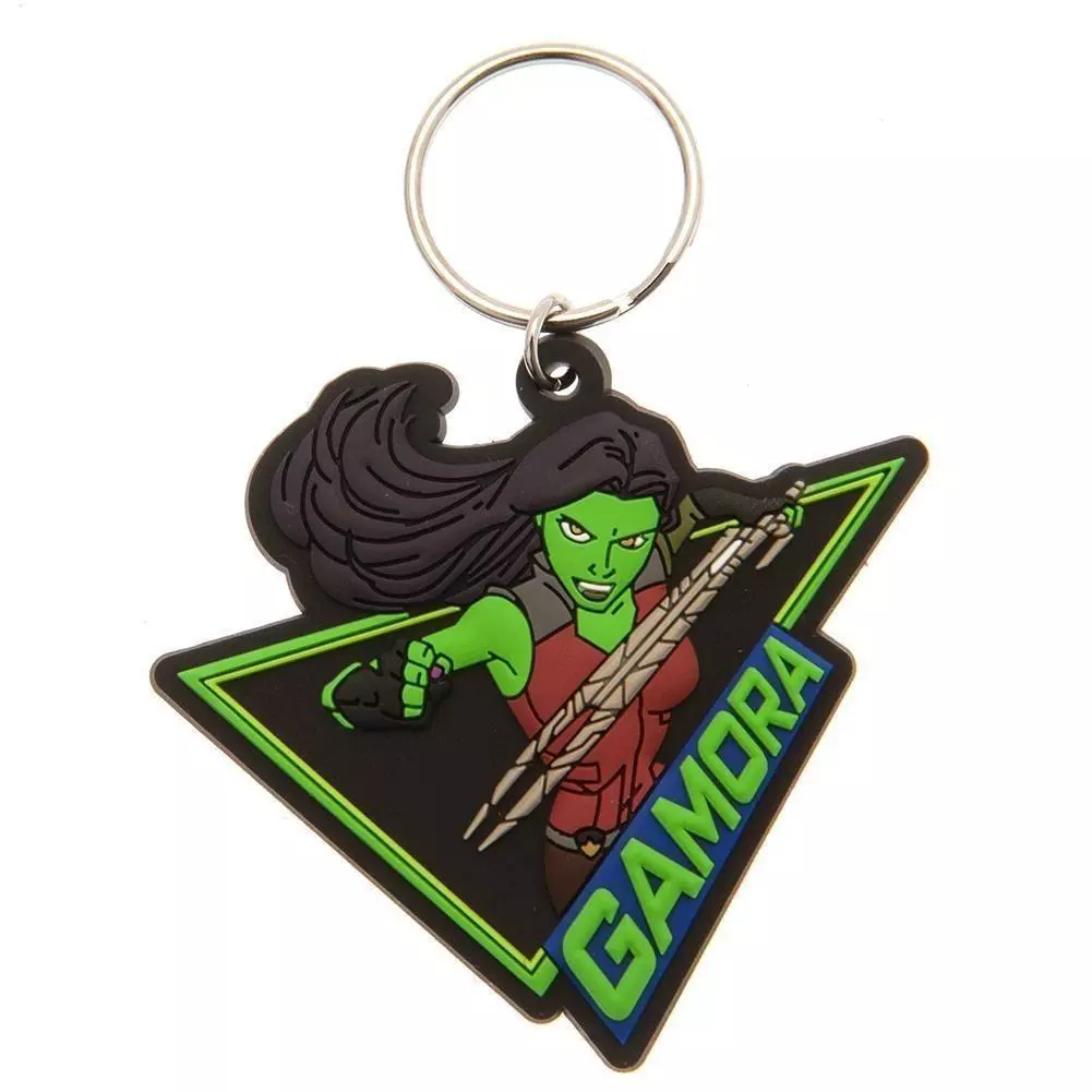 Guardians Of The Galaxy Gamora PVC Keyring 