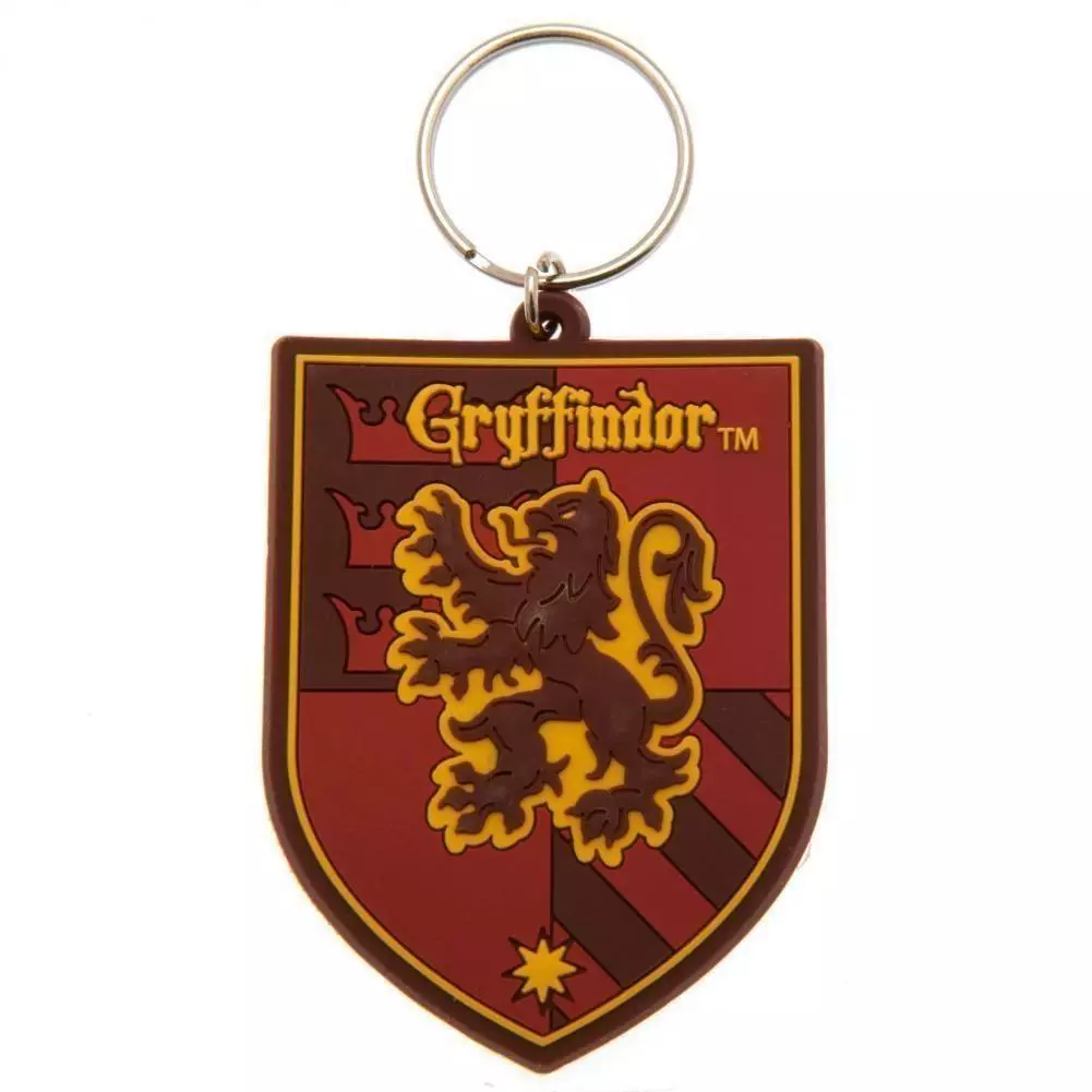 Harry Potter Gryffindor Crest PVC Keyring 