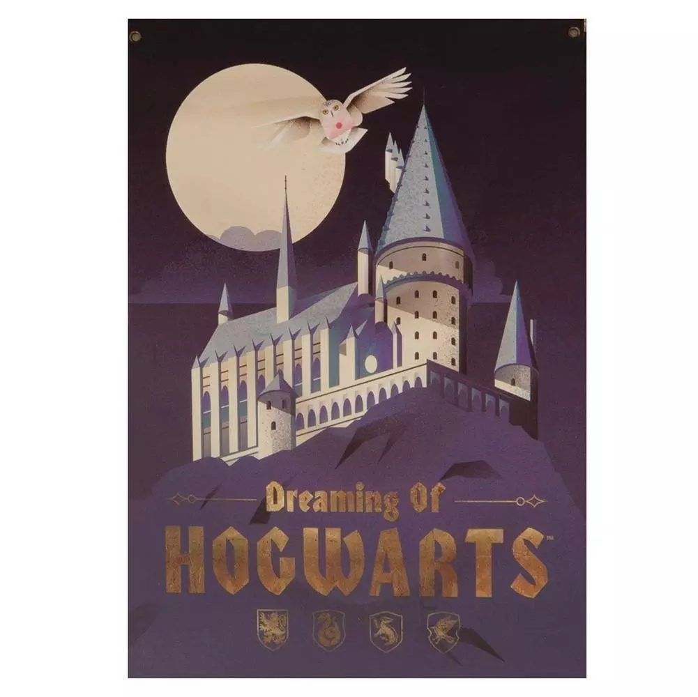 Harry Potter Hogwarts Castle XL Fabric Wall Banner