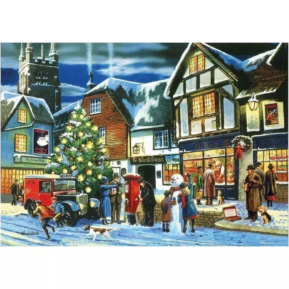 Kevin Walsh Christmas Post 1000 piece Nostalgia Puzzle