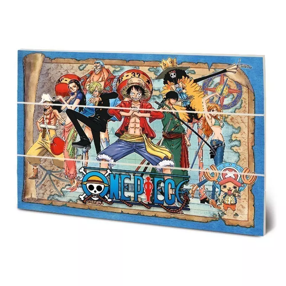 One Piece Wood Print