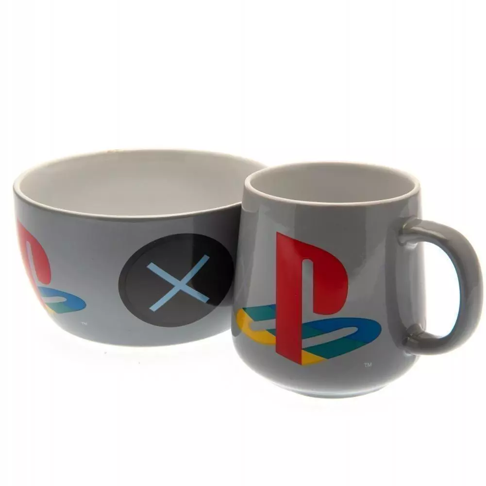 Playstation Ceramic Breakfast Set