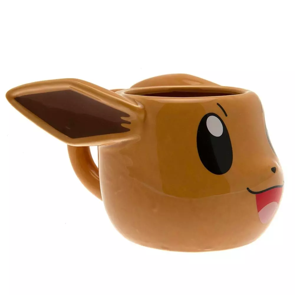Pokemon Eevee 3D Sculpted Ceramic Mug 