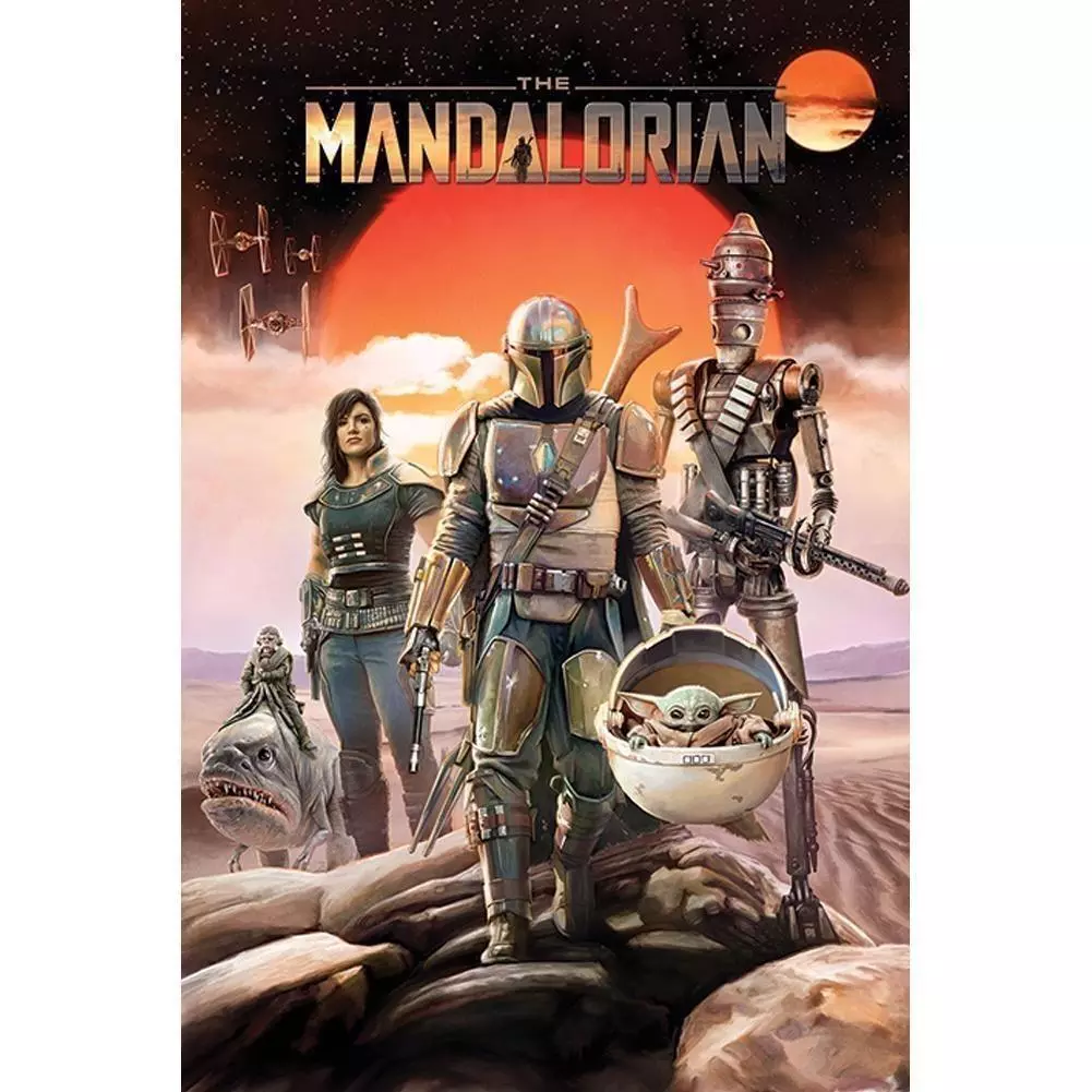 Star Wars The Mandalorian Poster Group