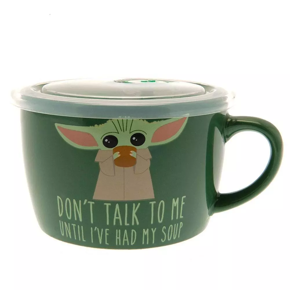 Star Wars: The Mandalorian Soup & Snack Jumbo Ceramic Mug