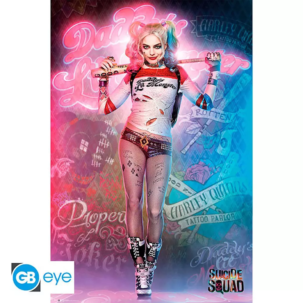 Suicide Squad Harley Quin Wall Poster 