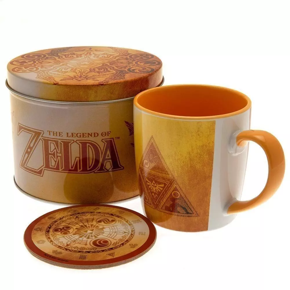 The Legend Of Zelda Ceramic Mug and Coaster Gift Tin