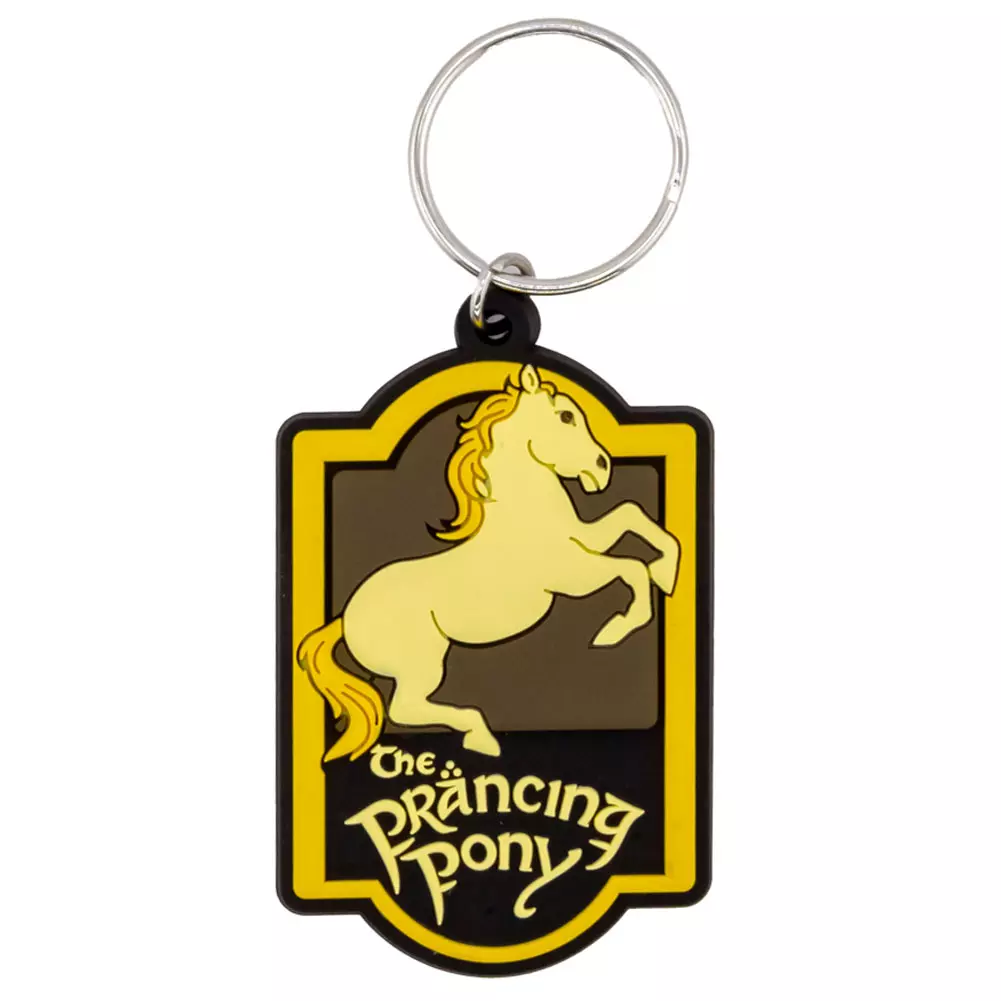 The Lord Of The Rings Prancing Pony PVC Keyring 