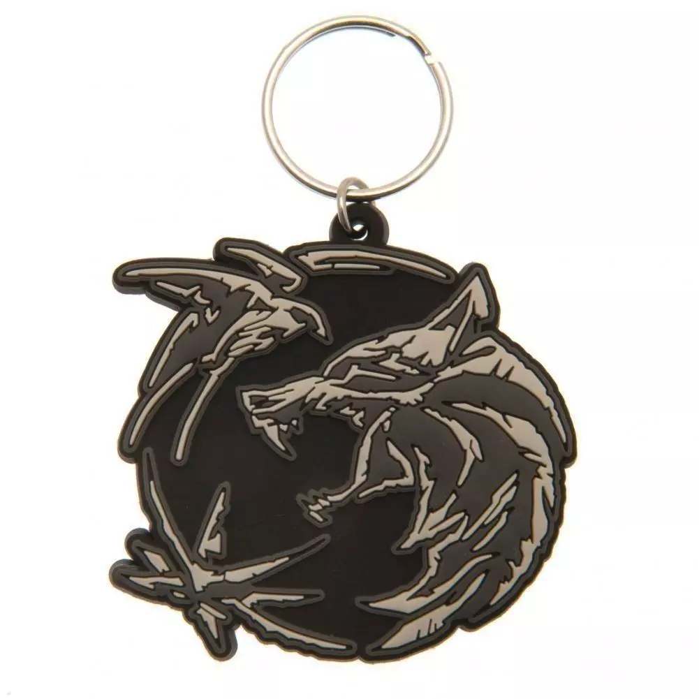The Witcher Wolf PVC Keyring