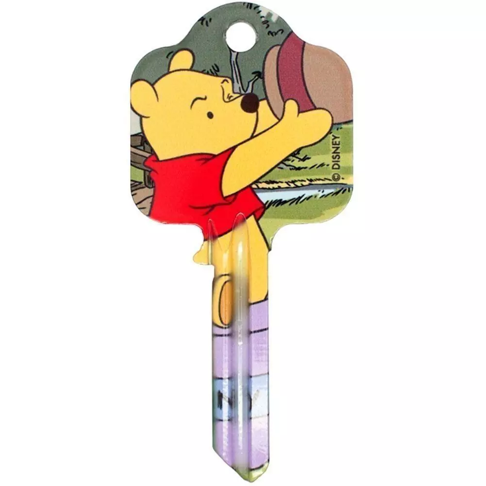 Winnie The Pooh Ready To Cut Blank Door Key 