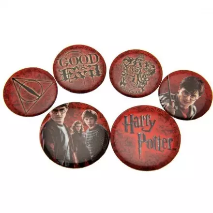 Harry-Potter-Button-Badge-Set-Logo