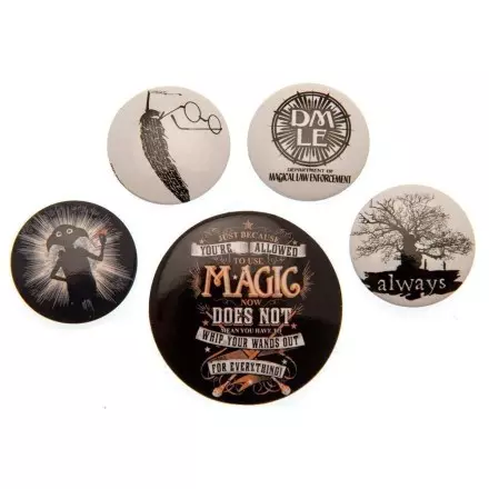 Harry-Potter-Button-Badge-Set-Magic