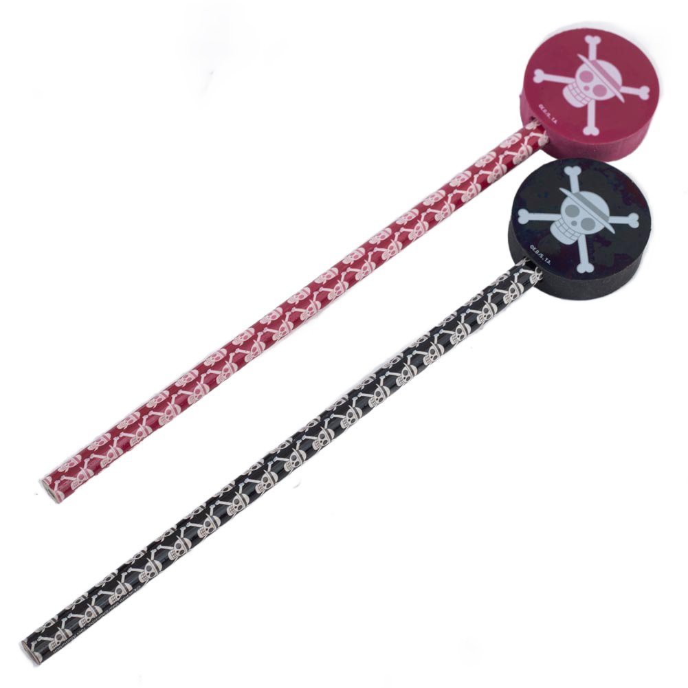 One Piece 2pk Pencil Topper Set