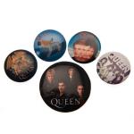 Queen-Button-Badge-Set