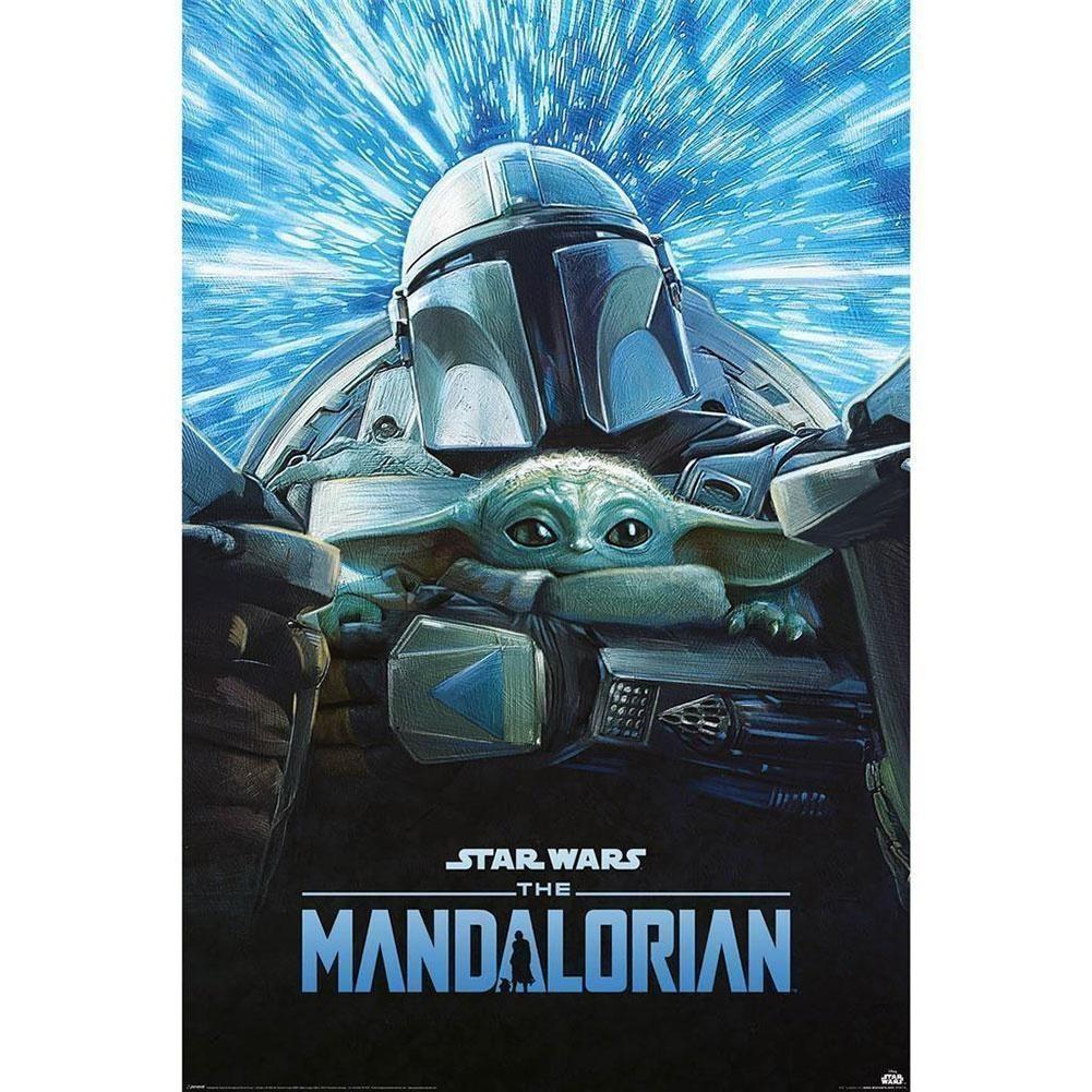 Star Wars The Mandalorian Poster Lightspeed 232