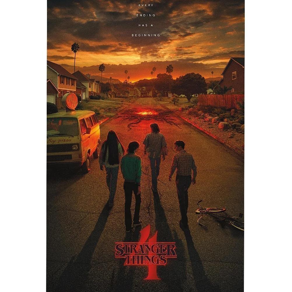Stranger Things 4 Poster California 279