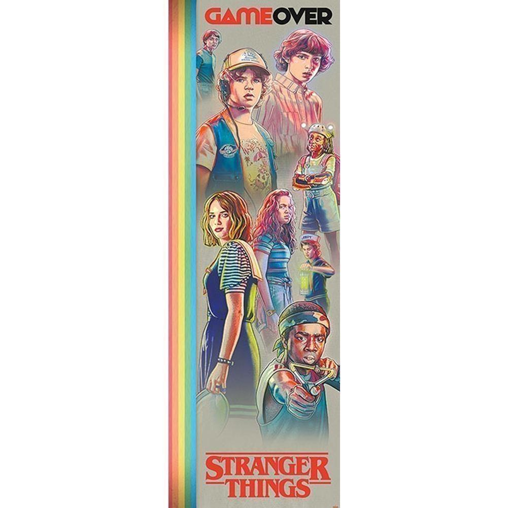 Stranger Things Door Poster Game Over 304