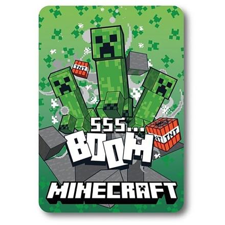 /Minecraft-Boom-Fleece-Blanket