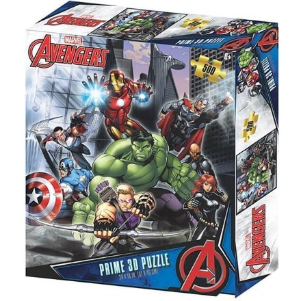 Avengers-3D-Image-Puzzle-500pc-1