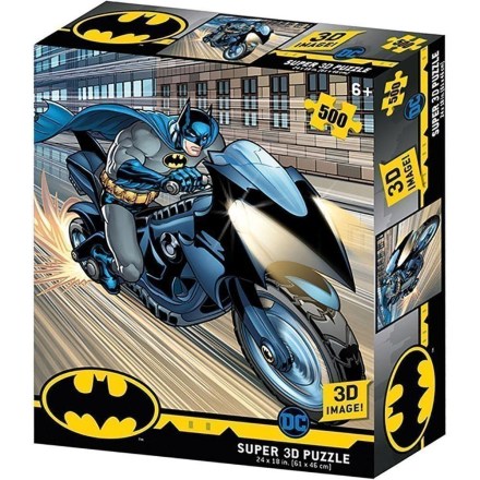Batman-3D-Image-Puzzle-500pc-Cycle-1