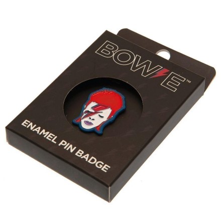 David Bowie Enamel Pin Badge