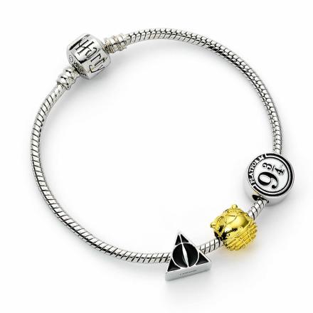 Harry-Potter-Silver-Plated-Bead-Charm-Bracelet