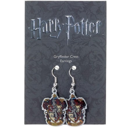 Harry-Potter-Silver-Plated-Earrings-Gryffindor-1