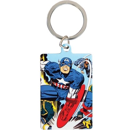 Marvel-Comics-Metal-Keyring-Captain-America